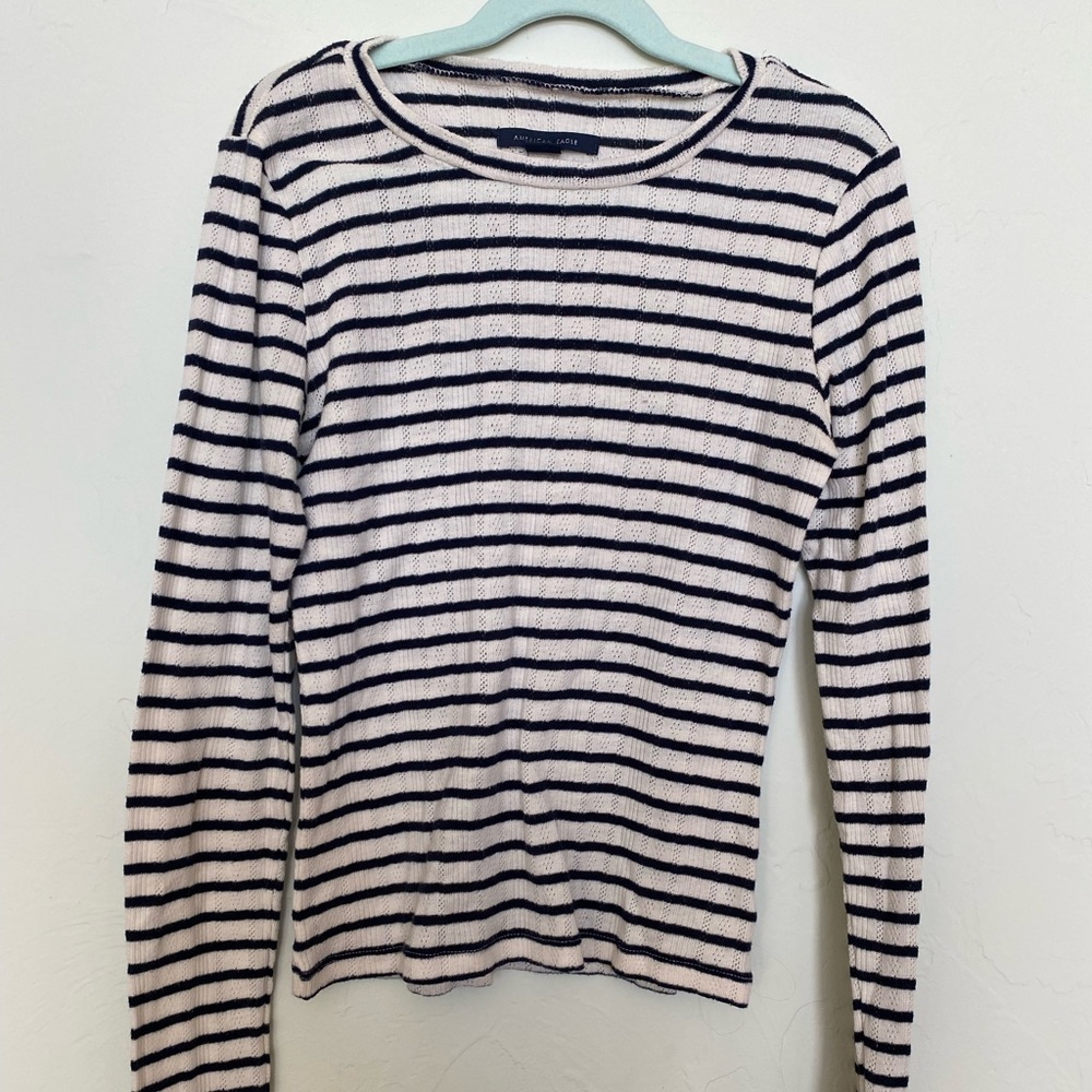 all three tops : first is american eagle, second and third are Tilly’s